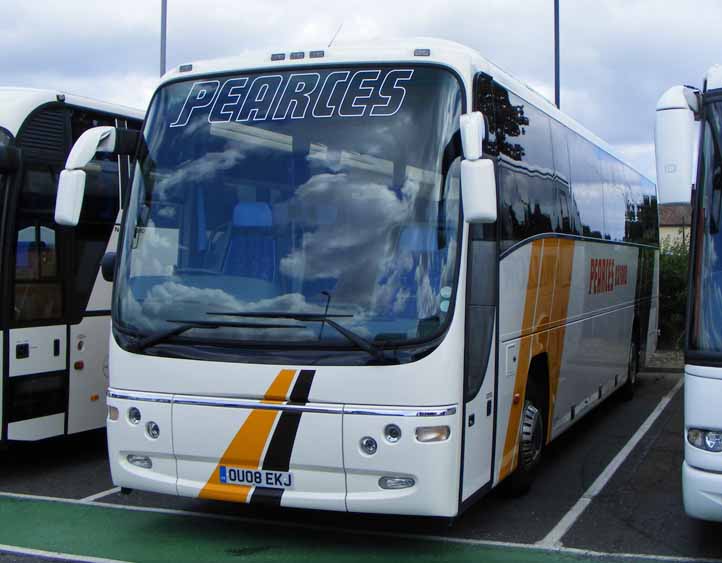 Pearces Irisbus Eurorider Plaxton Panther OU08EKJ